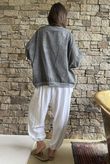 Lenni Cotton Jacket Washed Charcoal